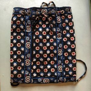 Vera Bradley draw string backpack